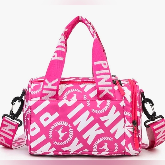 PINK Victoria's Secret Handbags - Victoria's Secret Pink Mini Small Crossbody Gym Bag